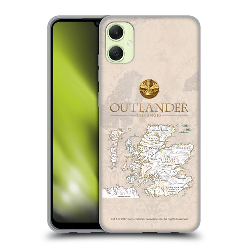 Outlander Seals And Icons Map Soft Gel Case for Samsung Galaxy A05