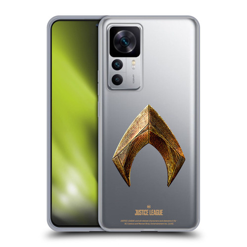 Justice League Movie Logos Aquaman Soft Gel Case for Xiaomi 12T 5G / 12T Pro 5G / Redmi K50 Ultra 5G