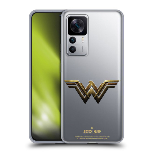 Justice League Movie Logos Wonder Woman Soft Gel Case for Xiaomi 12T 5G / 12T Pro 5G / Redmi K50 Ultra 5G