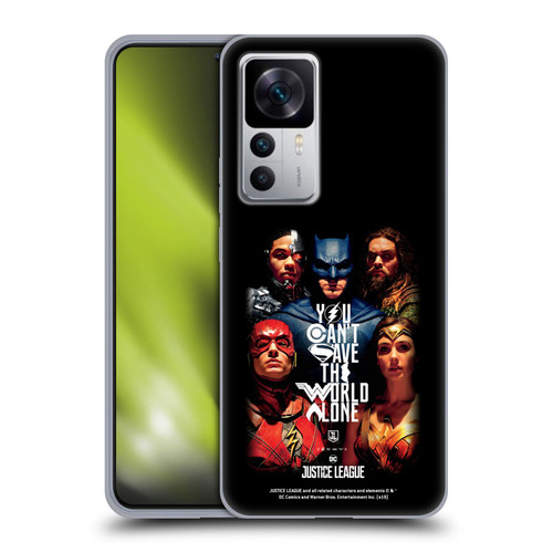 Justice League Movie Posters You Can't Save Soft Gel Case for Xiaomi 12T 5G / 12T Pro 5G / Redmi K50 Ultra 5G