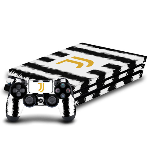 Juventus Football Club 2023/24 Match Kit Home Vinyl Sticker Skin Decal Cover for Sony PS4 Pro Bundle