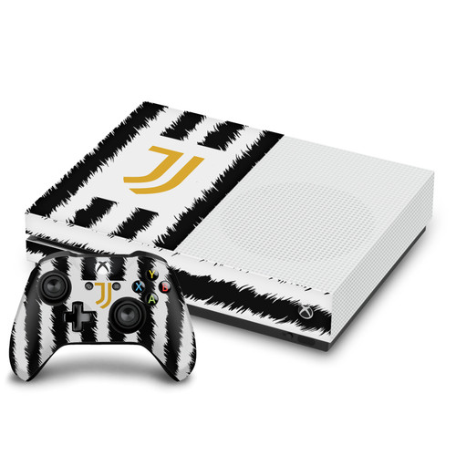 Juventus Football Club 2023/24 Match Kit Home Vinyl Sticker Skin Decal Cover for Microsoft One S Console & Controller