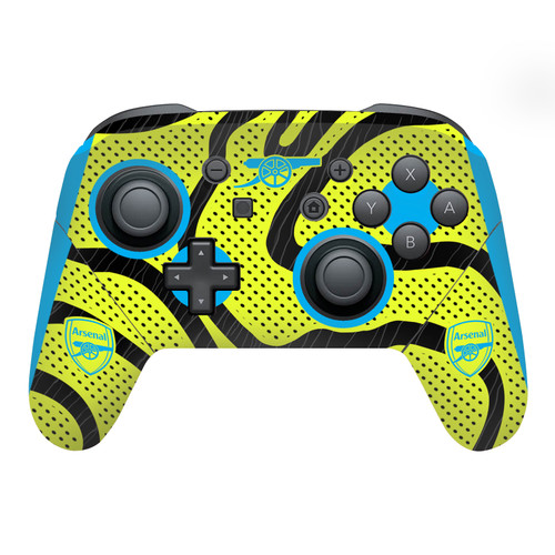 Arsenal FC 2023/24 Crest Kit Away Vinyl Sticker Skin Decal Cover for Nintendo Switch Pro Controller