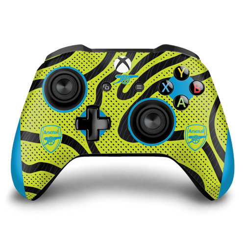 Arsenal FC 2023/24 Crest Kit Away Vinyl Sticker Skin Decal Cover for Microsoft Xbox One S / X Controller