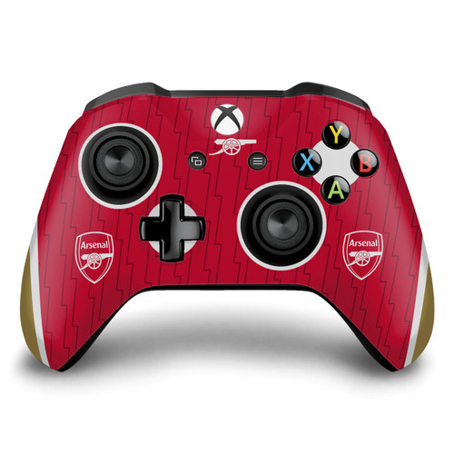 Arsenal FC 2023/24 Crest Kit Home Vinyl Sticker Skin Decal Cover for Microsoft Xbox One S / X Controller