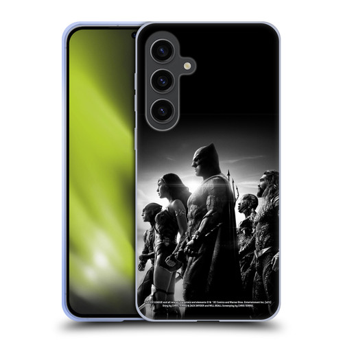Zack Snyder's Justice League Snyder Cut Character Art Group Soft Gel Case for Samsung Galaxy S24+ 5G