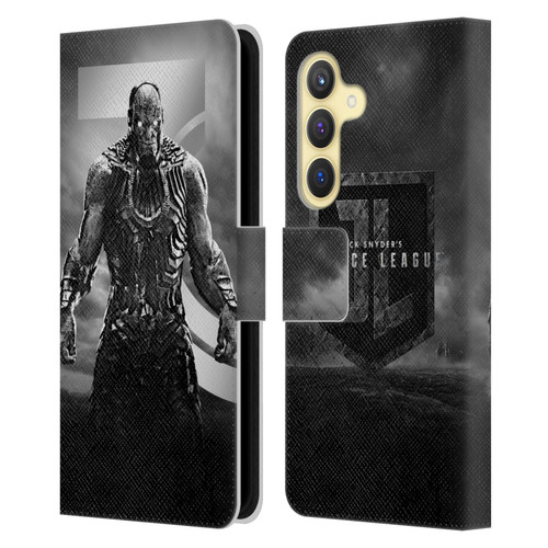 Zack Snyder's Justice League Snyder Cut Character Art Darkseid Leather Book Wallet Case Cover For Samsung Galaxy S24 5G