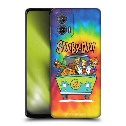 Scooby-Doo Mystery Inc. Tie Dye Soft Gel Case for Motorola Moto G73 5G