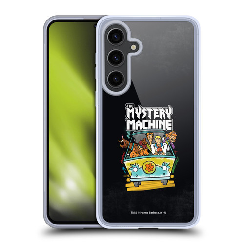 Scooby-Doo Mystery Inc. Grunge Mystery Machine Soft Gel Case for Samsung Galaxy S24+ 5G