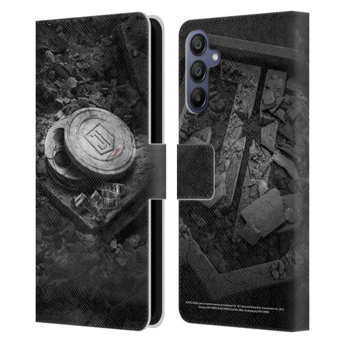 Zack Snyder's Justice League Snyder Cut Graphics Movie Reel Leather Book Wallet Case Cover For Samsung Galaxy A15