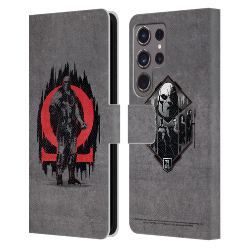 Zack Snyder's Justice League Snyder Cut Graphics Darkseid Leather Book Wallet Case Cover For Samsung Galaxy S24 Ultra 5G