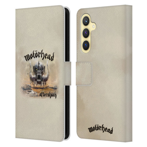 Motorhead Album Covers Aftershock Leather Book Wallet Case Cover For Samsung Galaxy S23 FE 5G