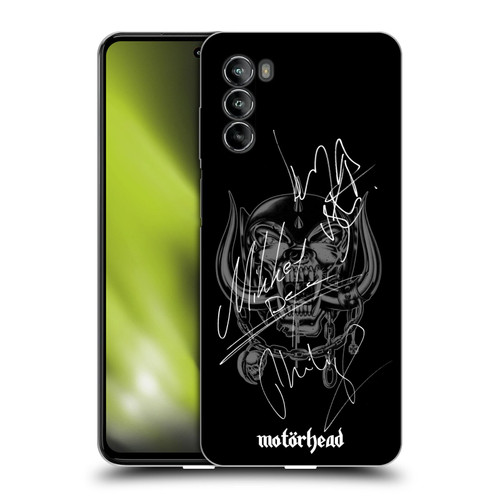 Motorhead Graphics Signatures Soft Gel Case for Motorola Moto G82 5G