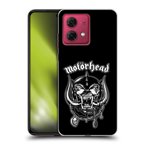 Motorhead Graphics Silver War Pig Soft Gel Case for Motorola Moto G84 5G