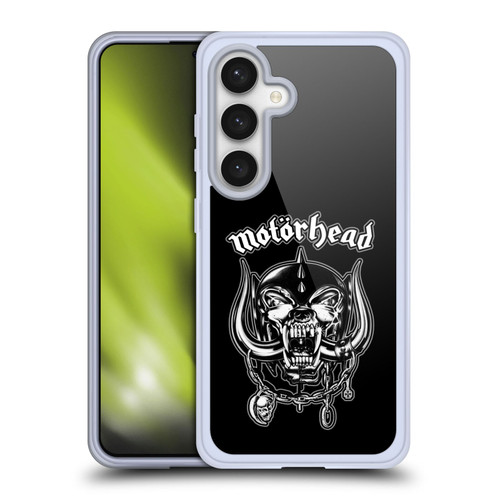 Motorhead Graphics Silver War Pig Soft Gel Case for Samsung Galaxy S24 5G & MagSafe