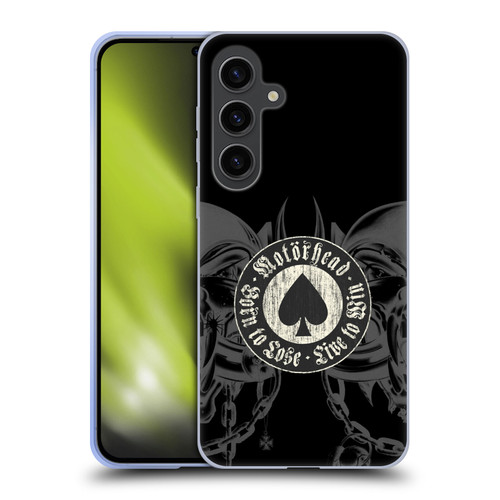 Motorhead Graphics Born To Lose Love To Win Soft Gel Case for Samsung Galaxy S24+ 5G