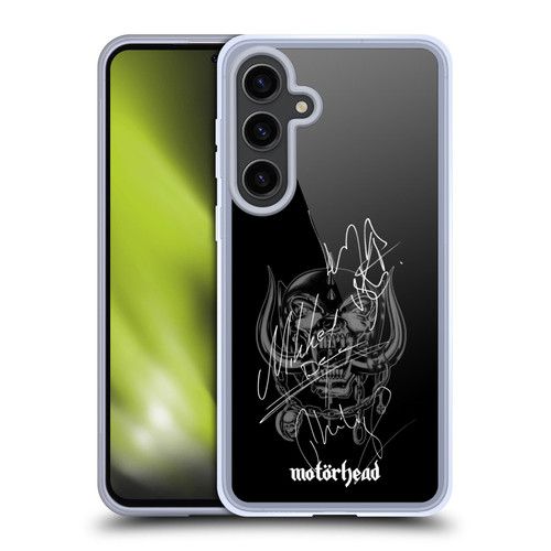 Motorhead Graphics Signatures Soft Gel Case for Samsung Galaxy S24+ 5G & MagSafe