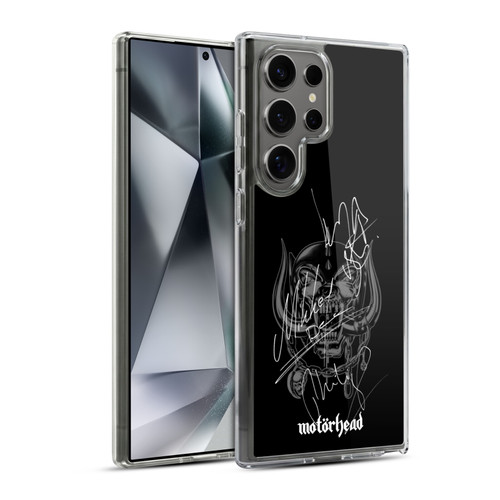 Motorhead Graphics Signatures Soft Gel Case for Samsung Galaxy S24 Ultra 5G & MagSafe