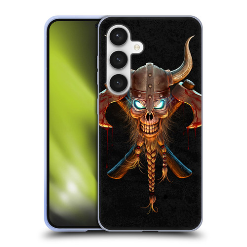 Christos Karapanos Horror 4 Viking Soft Gel Case for Samsung Galaxy S24 5G