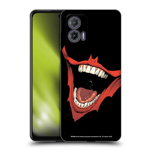 The Joker DC Comics Character Art Laugh Bat Logo Soft Gel Case for Motorola Moto G73 5G