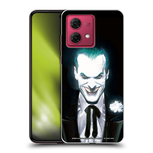 The Joker DC Comics Character Art The Greatest Stories Ever Told Soft Gel Case for Motorola Moto G84 5G