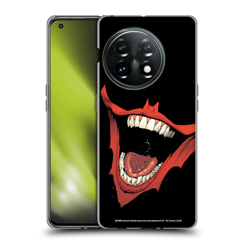 The Joker DC Comics Character Art Laugh Bat Logo Soft Gel Case for OnePlus 11 5G