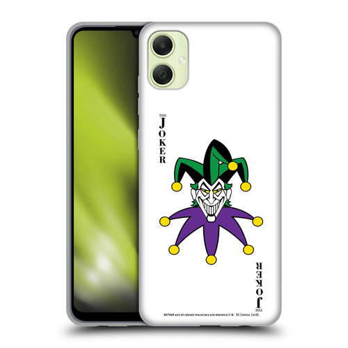 The Joker DC Comics Character Art Card Soft Gel Case for Samsung Galaxy A05