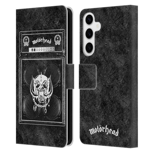 Motorhead Key Art Amp Stack Leather Book Wallet Case Cover For Samsung Galaxy S24+ 5G