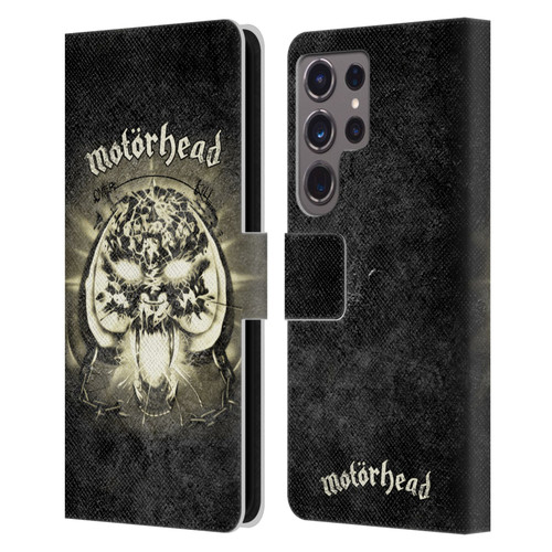 Motorhead Key Art Overkill Leather Book Wallet Case Cover For Samsung Galaxy S24 Ultra 5G