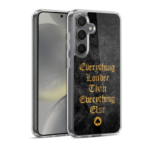 Motorhead Key Art Everything Louder Soft Gel Case for Samsung Galaxy S24 5G & MagSafe