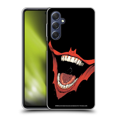 The Joker DC Comics Character Art Laugh Bat Logo Soft Gel Case for Samsung Galaxy M54 5G