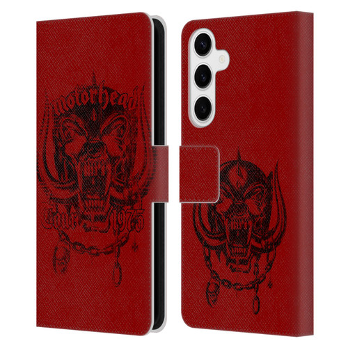 Motorhead Tours 1975 Leather Book Wallet Case Cover For Samsung Galaxy S24+ 5G