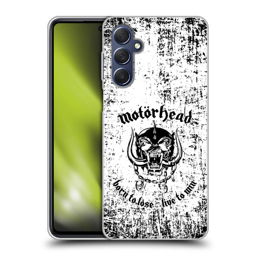 Motorhead Logo Born To Lose Live To Win Soft Gel Case for Samsung Galaxy M54 5G