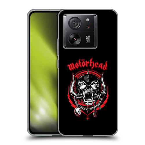 Motorhead Logo Everything Louder Than Everything Else Soft Gel Case for Xiaomi 13T 5G / 13T Pro 5G