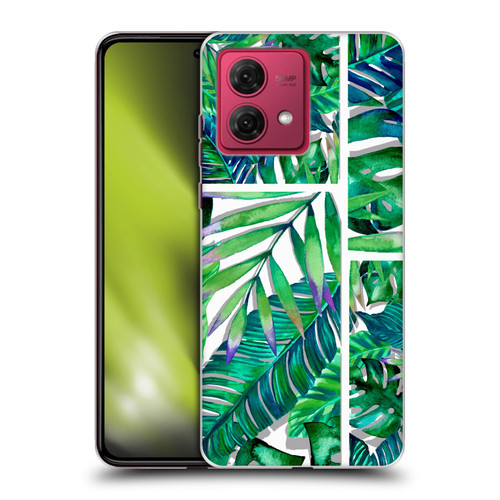 Mark Ashkenazi Banana Life Tropical Green Soft Gel Case for Motorola Moto G84 5G