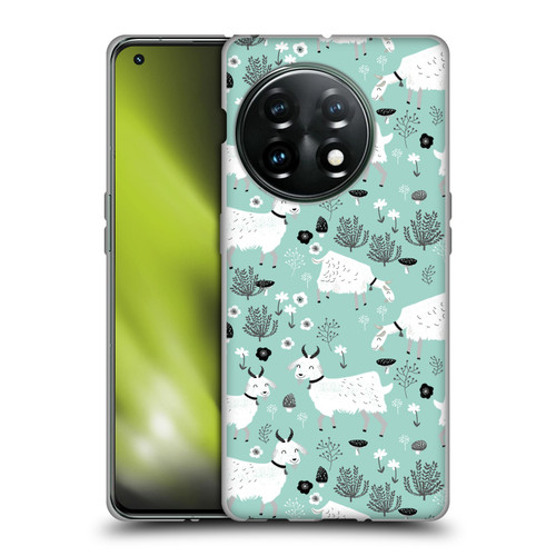Andrea Lauren Design Animals Goats Soft Gel Case for OnePlus 11 5G