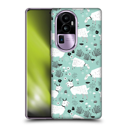 Andrea Lauren Design Animals Goats Soft Gel Case for OPPO Reno10 Pro+