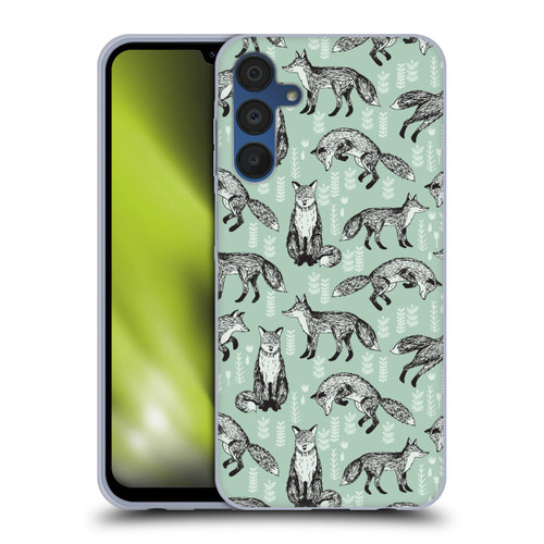Andrea Lauren Design Animals Fox Soft Gel Case for Samsung Galaxy A15