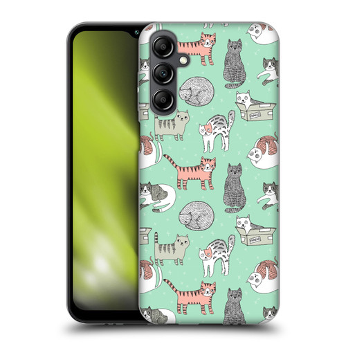 Andrea Lauren Design Animals Cats Soft Gel Case for Samsung Galaxy M14 5G