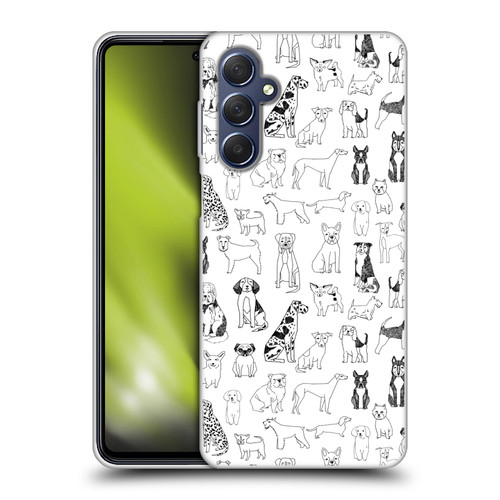 Andrea Lauren Design Animals Canine Line Soft Gel Case for Samsung Galaxy M54 5G