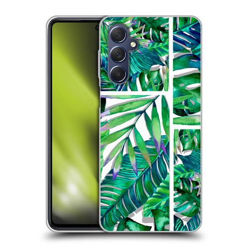 Mark Ashkenazi Banana Life Tropical Green Soft Gel Case for Samsung Galaxy M54 5G