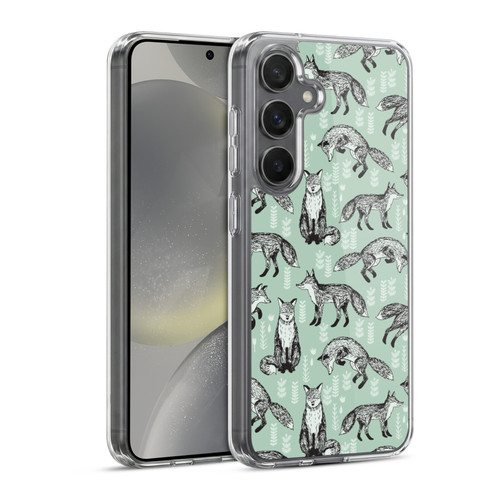 Andrea Lauren Design Animals Fox Soft Gel Case for Samsung Galaxy S24 5G & MagSafe