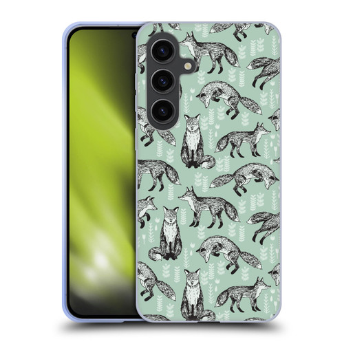 Andrea Lauren Design Animals Fox Soft Gel Case for Samsung Galaxy S24+ 5G