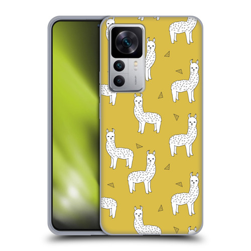 Andrea Lauren Design Animals Llama Soft Gel Case for Xiaomi 12T 5G / 12T Pro 5G / Redmi K50 Ultra 5G