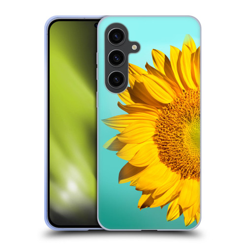 Mark Ashkenazi Florals Sunflowers Soft Gel Case for Samsung Galaxy S24+ 5G