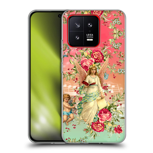 Mark Ashkenazi Florals Angels Soft Gel Case for Xiaomi 13 5G