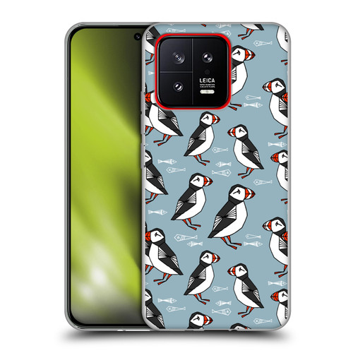 Andrea Lauren Design Birds Puffins Soft Gel Case for Xiaomi 13 5G