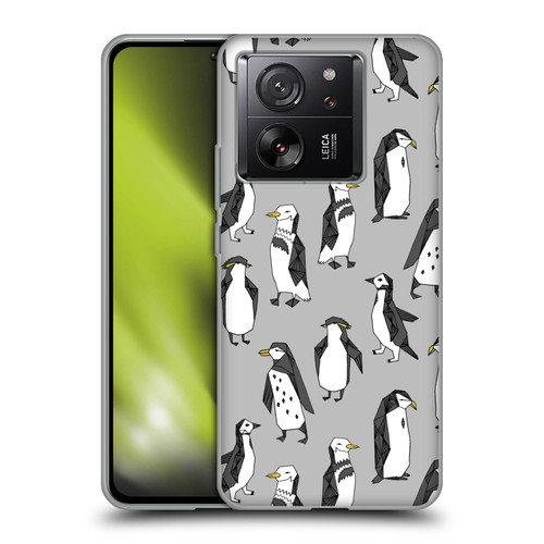 Andrea Lauren Design Birds Gray Penguins Soft Gel Case for Xiaomi 13T 5G / 13T Pro 5G