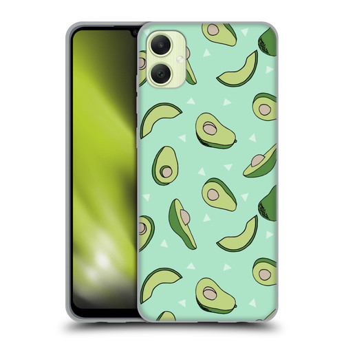Andrea Lauren Design Food Pattern Avocado Soft Gel Case for Samsung Galaxy A05