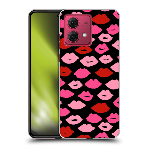 Andrea Lauren Design Lady Like Kisses Soft Gel Case for Motorola Moto G84 5G